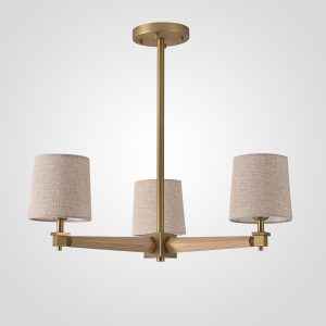 Люстра Jorgenson D70 Beige/Light Wood By Imperiumloft