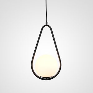 Подвесной Светильник Hoop Drop Black By Imperiumloft