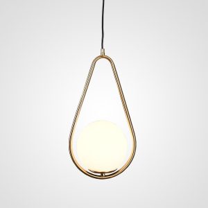 Подвесной Светильник Hoop Drop Brass By Imperiumloft