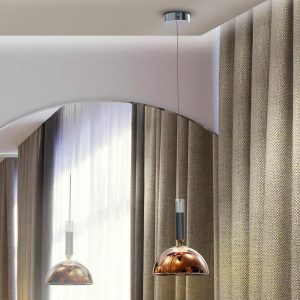 Подвесной светильник Charlize 1L бронзовый