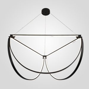 Подвесной Светильник Solana Light 3 Black By Imperiumloft