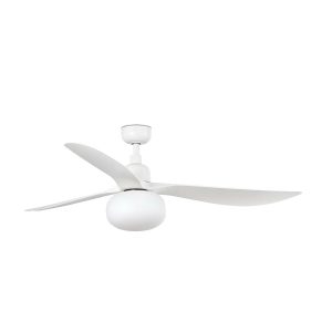 Потолочный вентилятор с освещением OUTWOOD Ш1500MM белый 3 PALAS IP44 1XE27