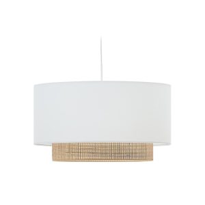 Erna Плафон из бамбука с натуральной белой отделкой Ø 60 см