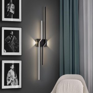 Настенный светильник ZigZag 4L черный