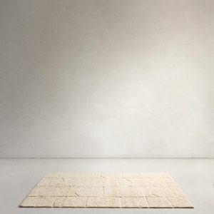 Nak Ковер шерстяной цвета экрю 160 x 230 см