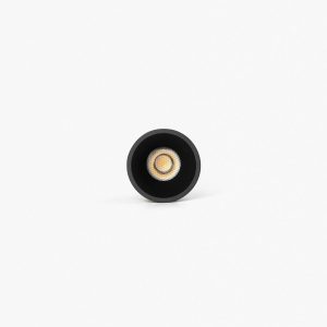 Tulipa Черный встраиваемый даунлайт 7W 15° 3000K CRI90 IP44