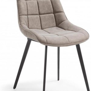 Стул Adah бежево-серый