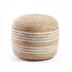 Пуф Samy натурально-белый