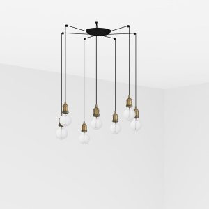 Люстра Art 7L состаренное золото