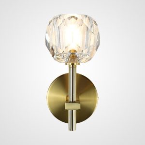 Бра Boule De Cristal Single Sconce Brass By Imperiumloft