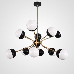 Люстра Rewire Custom Orb Chandelier In 1950 By Imperiumloft