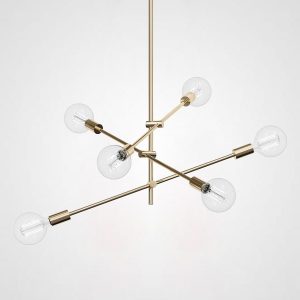 Люстра Lf Studio Cliff Pendant 6 Bronze By Imperiumloft