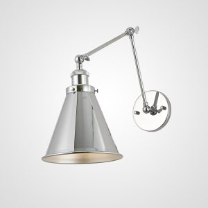 Бра 20Th C Library Single Sconce Silver Ii By Imperiumloft