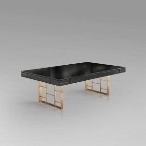 Vita Журнальный стол антрацитовый/розовое золото