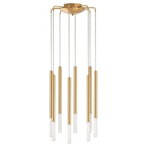 L8T747143 Люстра TUBO LED 40W 2240LM 360G ЗОЛОТО 4000K