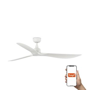 Потолочный вентилятор OUTWOOD Ш1500MM белый 3 PALAS IP44 TUYA