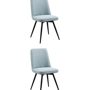 Стул Flatt вращающийся светло-зеленый 2 шт.