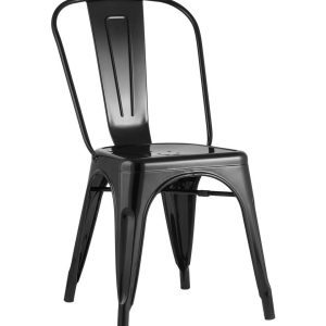 Стул TOLIX черный глянцевый