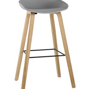 Стул барный LIBRA СЕРЫЙ