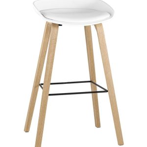 Стул барный LIBRA SOFT БЕЛЫЙ