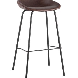 Стул барный Beetle Lite PU коричневый