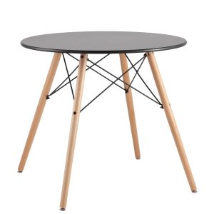 Стол круглый EAMES DSW NEW D=80 черный