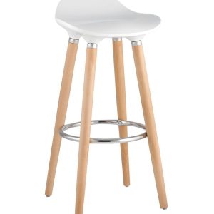 Стул барный Модерн белый