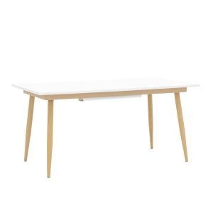 Стол обеденный Стокгольм раскладной 160-220*90 белый