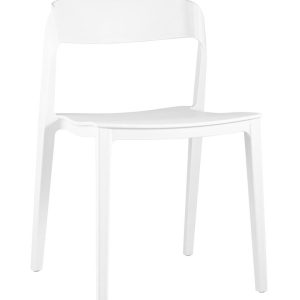 Стул Moris пластик белый