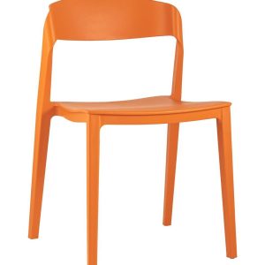 Стул Moris пластик оранжевый