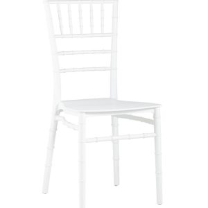 Стул Chiavari (Кьявари) пластик белый