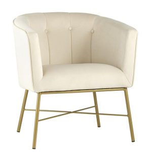 Кресло Шале велюр бежевый