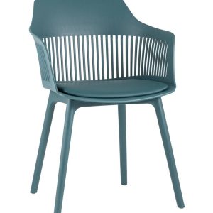 Стул Crocus с подушкой темно-бирюзовый