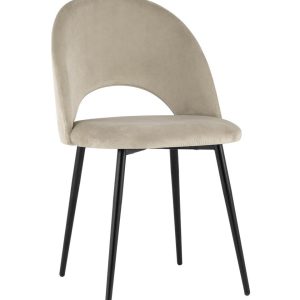 Стул Меган велюр бежевый