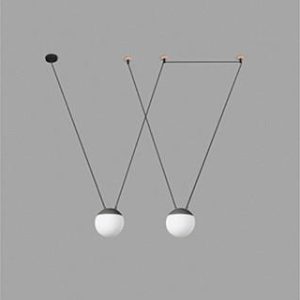 Подвесной светильник MINE SPACE серый OSCURO 2 LUCES PERSONALIZADO