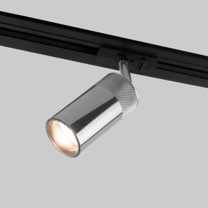 Трековый светильник для однофазного шинопровода Riffe никель 9 Вт 4200K
            85512/01