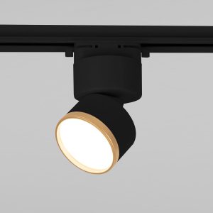 Трековый светильник для однофазного шинопровода Impact чёрный матовый/золото
            10 Вт 4200K 85514/01