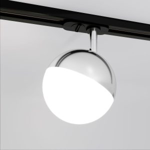 Трековый светодиодный светильник для однофазного шинопровода Glob GX53 Хром
            Glob GX53 Хром (MRL 1015) однофазный