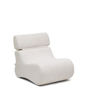 Club Кресло перламутрового цвета из шенилла