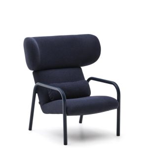 Кресло Inari синее из стали и полиэстра