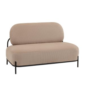 Диван Стоун велюр рельефный бежевый