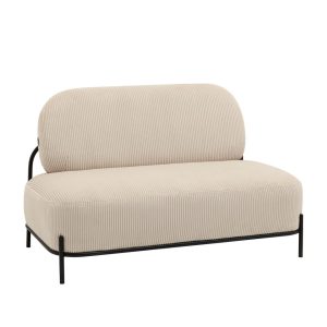 Диван Стоун велюр рельефный молочный