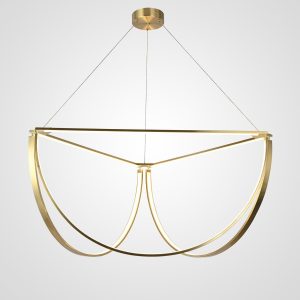 Подвесной Светильник Solana Light 3 Gold By Imperiumloft