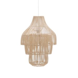 Janoa Абажур подвесного светильника из ротанга Ø38 см