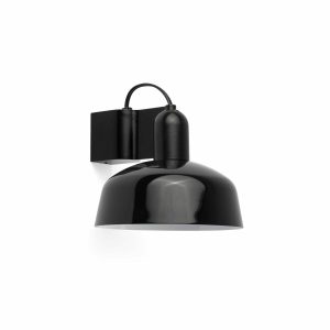 TATAWIN Черный металлический настенный светильник 1xE27