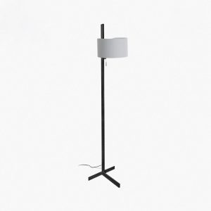 Торшер Stand Up черного и серого цвета E27 20W