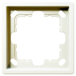 Рамка 1-кратная - FD (белый матовый - soft touch)
