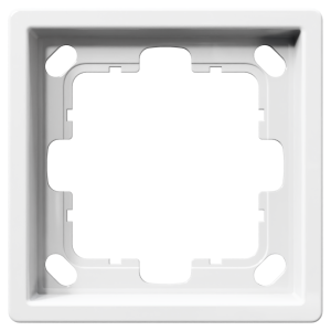 Рамка 1-кратная - FD (белый глянцевый)