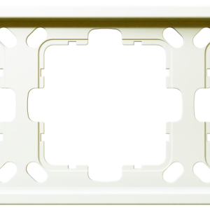 Рамка 3-кратная - FD (белый матовый - soft touch)