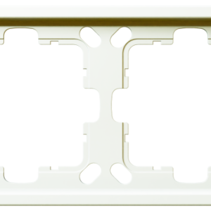 Рамка 4-кратная - FD (белый матовый - soft touch)